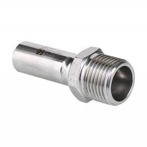 Вставка VALTEC резьбовая нерж. сталь с нар.р. 22х3/4