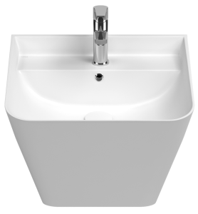 Раковина Isvea Sott'Aqua 10SQ37002SV белая, 50x42