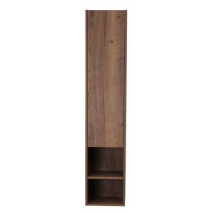 Шкаф-пенал Belbagno Kraft KRAFT-1600-1A-SC-RT-L 33x30x160 Rovere Tabacco подвесной
