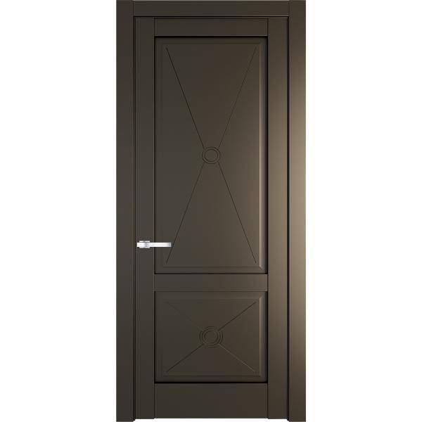 Межкомнатная дверь Profil Doors 1.2.1 PM полотно Перламутр бронза 600x2000