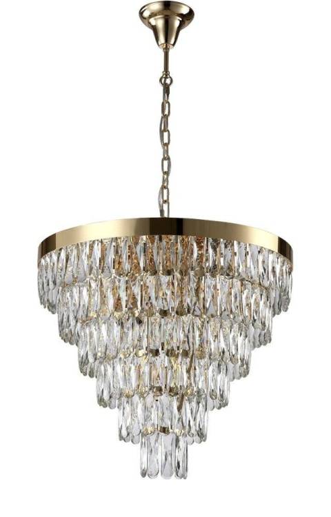 Люстра Crystal Lux Abigail Sp-Pl15 D620 Gold/Transparent