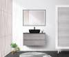 Тумба под раковину Belbagno Kraft KRAFT-1000-2C-SO-CG 100x46x50 Cemento Grigio подвесная с двумя выкатными ящиками фото 5