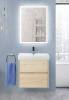Тумба под раковину Belbagno Neon NEON-600-2C-SO-PB 57.2x34.6x55 Pino Bianco подвесная с двумя выкатными ящиками, с доводчиками фото 6