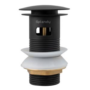 Донный клапан Splendy AA3071YORMBM с переливом, 1 1/4