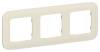 Рамка 3-постовая IEK Flite FI-M32-31-20-K86 сливочный