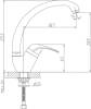 Смеситель для кухни Haiba HB4103-2 фото 3