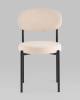 Набор из 4 стульев Stool Group Бриф SN AV 477-C05-9005-K X4 бежевый, велюр фото 3