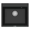 Мойка кухонная Point Бинга 60 PN3003B черный фото 2