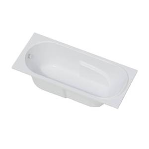 Акриловая ванна Corpa Nera Santi 140x75 белая глянцевая