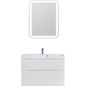 Мебель для ванной BelBagno Marino H90 bianco lucido