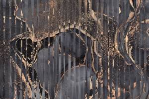 3D Фотообои Artegrafico «Флюидная абстракция с объемными гранями» IN-007 канвас