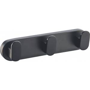 Вешалка Wonzon & Woghand WW-7735 с 3 крючками, черный