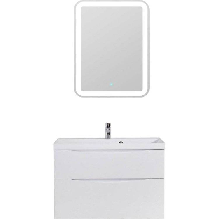 Мебель для ванной BelBagno Marino H90 bianco lucido