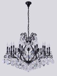 Люстра Crystal Lux Magnifico Sp19 Black/Transparent