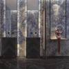 Керамогранит Moreroom Stone Galaxy MN728CP321606 Black Polished 6mm 160x320 фото 5