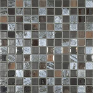 Мозаика Vidrepur Mixed Mercury № 406/906/954 (на сцепке) (2.5x2.5) 31.7x31.7