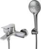Смеситель для ванны с душем Lemark Bronx LM3714GM графит