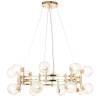 Подвесная люстра Crystal Lux LUXURY SP16 GOLD фото 3