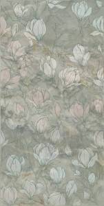 Декор Kerama Marazzi Сен-Тропе KMD3STA104BR зелёный светлый глянцевый обрезной 60x119.5