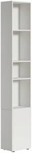 Шкаф торцевой Моби Эйр 16.323 Белый PE шагрень
