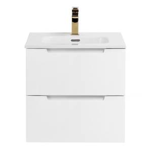 Тумба под раковину BelBagno ETNA-500-2C-SO-BO Bianco Opaco, 49.6x50x46.2