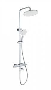 Душевая стойка Wonzon & Woghand WW-B3046-A1-CR с термостатом, хром