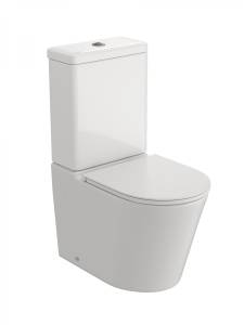 Унитаз-компакт Watersense Rita R W01656 безободковый, сиденье микролифт
