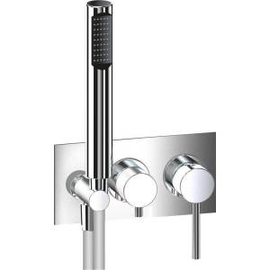 Душевой комплект Webert Elio EL860512015 хром, с внутренней частью