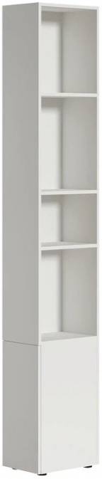 Шкаф торцевой Моби Эйр 16.323 Белый PE шагрень