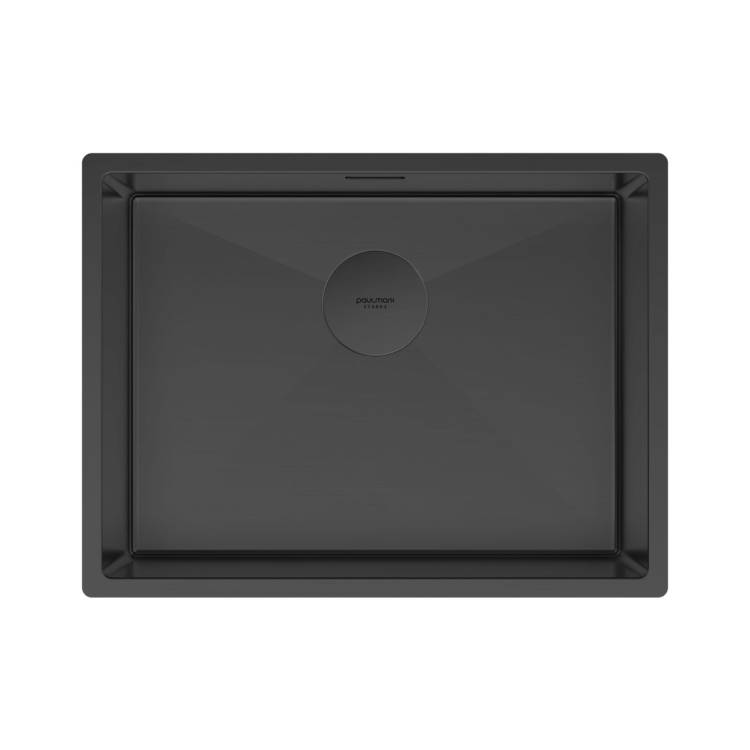 Мойка кухонная Paulmark Next 58 Uni PM215844-MBN Матовый Черный, 58x44