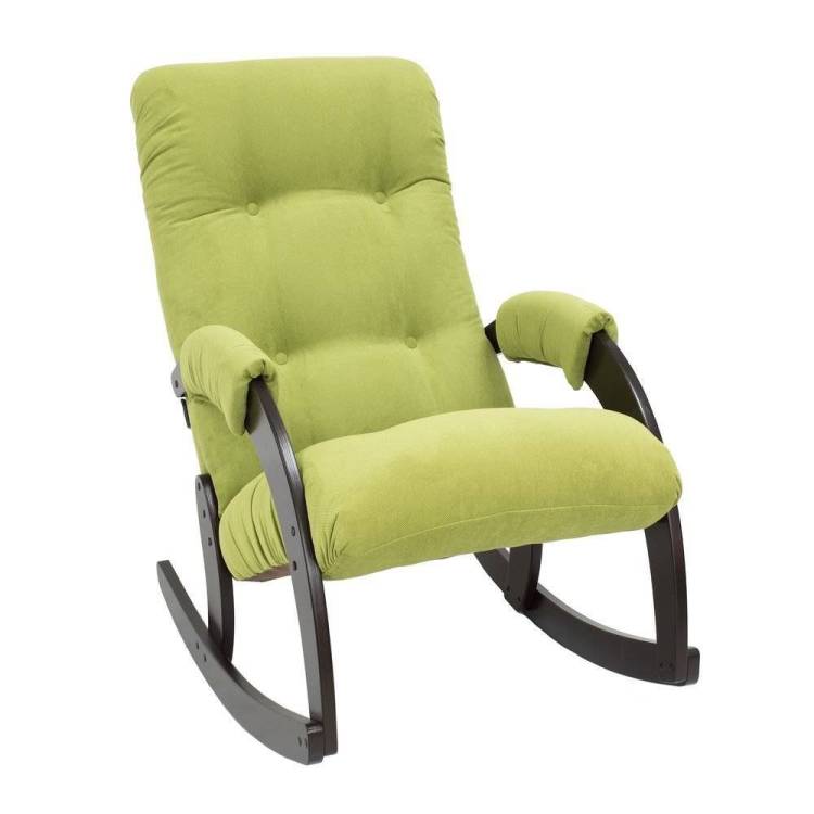 Кресло-качалка Leset Модель 67 2000000031279 Венге/Verona Apple Green