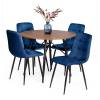 Стул Tetchair Chilly (mod. JSC-220) 24277 синий, черный фото 6