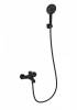 Смеситель для ванны Wonzon & Woghand WW-AE3204-MB с душем, черный матовый