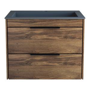 Тумба под раковину Vincea Chiara 2D 600 VMC-2C2600CO подвесная, C.Oak