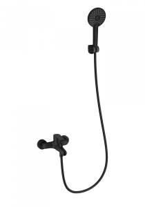 Смеситель для ванны Wonzon & Woghand WW-AE3204-MB с душем, черный матовый