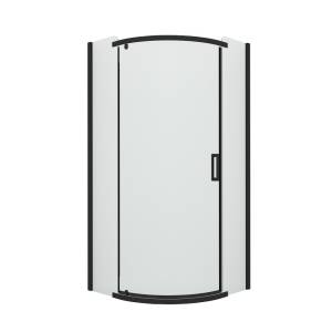 Душевое ограждение NEW TRENDY NEW KOMFORT BLACK 90x90x195 K-0469 (черный)