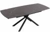Стол Woodville Rivoli 493168 matt black marble sintered stone, black 140(200)x90x76 фото 4
