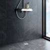Душевой трап Am.Pm PrimeFlow W02BD-P11-010-01SB мокрый затвор Cut Gradient 10см, матовая сталь фото 3