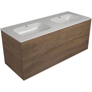 Тумба с раковиной Allen Brau Glority 1.35004.NW дуб антик, 120x51.9