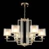 Люстра Crystal Lux NICOLAS SP-PL6 GOLD/WHITE фото 3