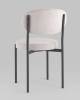 Набор из 4 стульев Stool Group Бриф SN AV 477-C81-7016-K светло-серый каркас антрацитовый муар фото 5