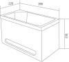 Мебель для ванной 1MarKa Tiny XS mini L фото 5