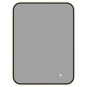 Зеркало Aquanet Контур 00367649 LED подсветка, черное, 80x60