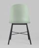 Набор из 2 стульев Stool Group Shell 8336 greyish green 70077 X2 серо-зеленый, с мягким сиденьем фото 5
