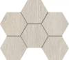 Мозаика Estima Kraft Wood 70431 Mosaic/KW00_NR/25x28.5x10/Hexagon Nordic Hexagon 25x28.5