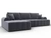 Диван угловой Лига Диванов Лига-080 134748L Серый