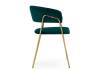 Стул Woodville Kamelia 1 15472 green/gold фото 4