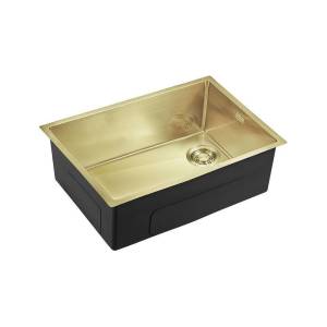 Кухонная мойка EMAR PVD EMB-660(UN) PVD Matt Gold, 44x66