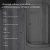 Душевая кабина Am.Pm X-Joy W94C-401-090MT 90x90, 1/4 круга, профиль матовый хром, стекло прозрачное фото 7