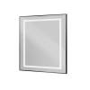Зеркало BelBagno SPC-KRAFT-900-800-SENS-NERO с подсветкой и сенсорным выключателем, 80x90 фото 2